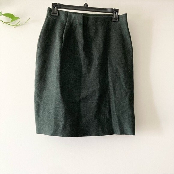 Adrienne‎ Vittadini Skirt green knit S - Picture 1 of 4